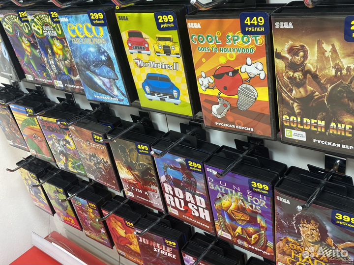 Картриджи sega 16 bit