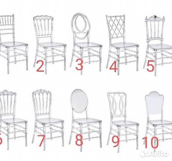 Банкетные стулья