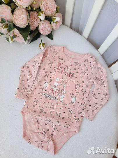 Боди для девочки 68-74размер