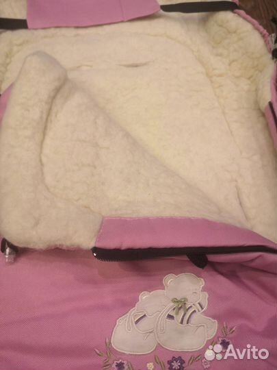 Спальный мешок на овчине