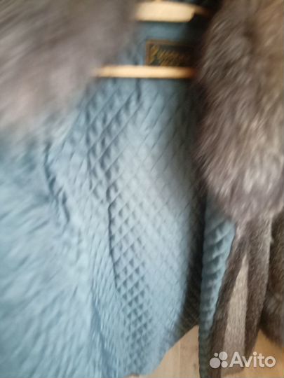 Шубы из Нутрии с песцовым воротником