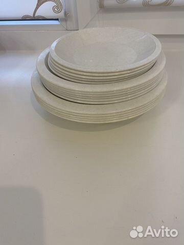 Набор пластиковой посуды