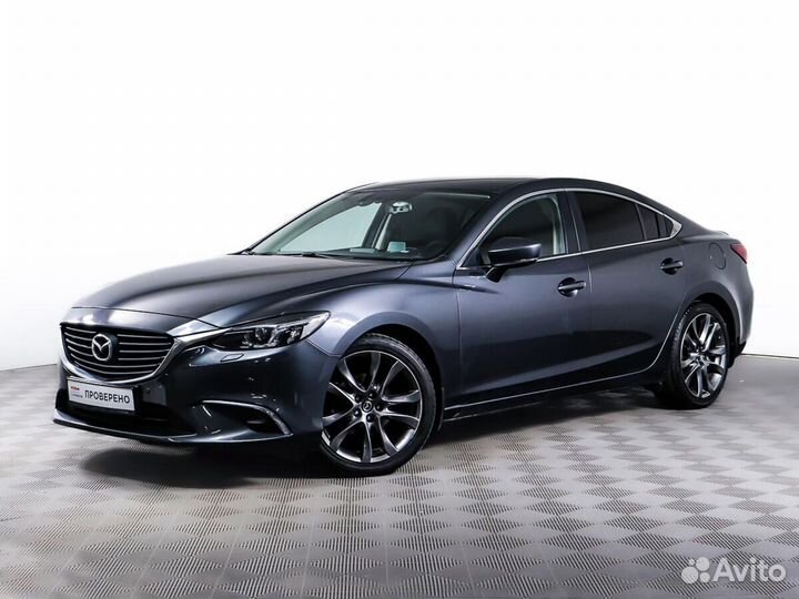 Mazda 6 2.5 AT, 2016, 54 625 км