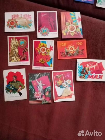 Открытки и конверты СССР чистые