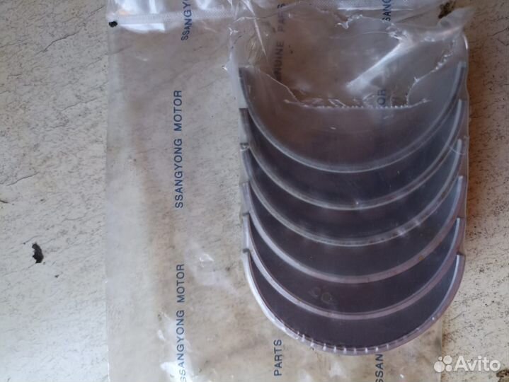 Вкладыши шатунные +0,5 усилиные