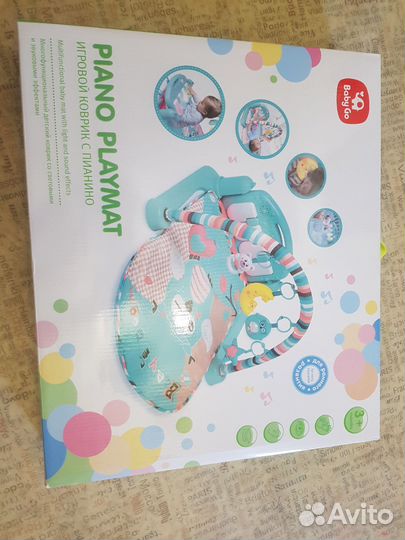 Развивающий коврик новый