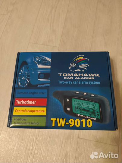 Сигнализация tomahawk 9010,с автозапуском
