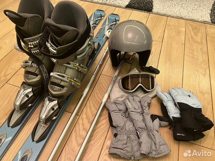 Горные лыжи Head XRC Pro-L 155см полный комплект