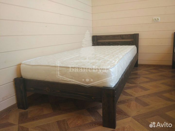 Кровать из массива / Кровать односпальная