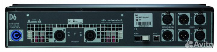 Усилитель мощности d&b audiotechnik D6