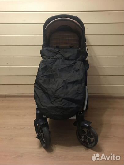 Коляска hartan racer gt +ручной тормоз