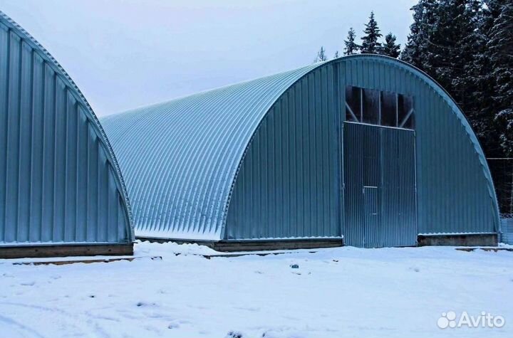 Быстровозводимый ангар под ключ