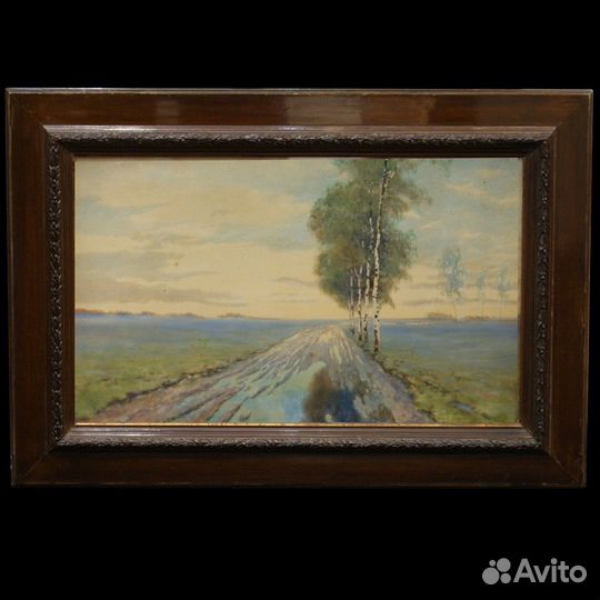 Картина «Пейзаж» Фёдор Волков. Торг уместен