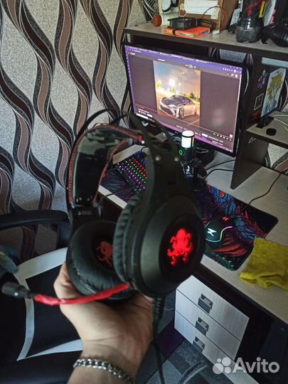 Игровые наушники dexp Storm pro