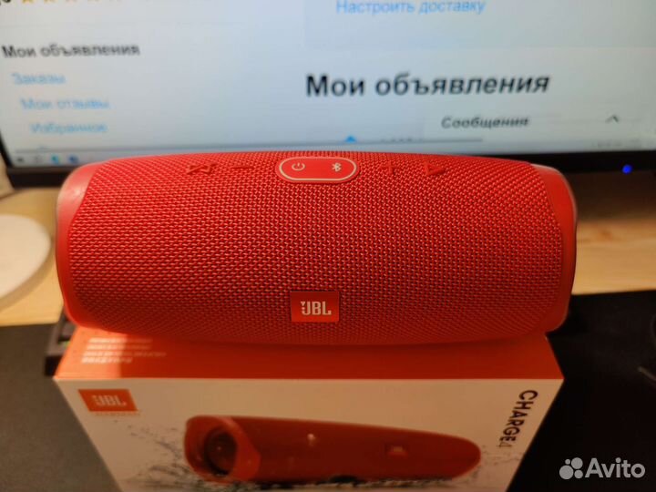 Колонка jbl charge 4 оригинальная