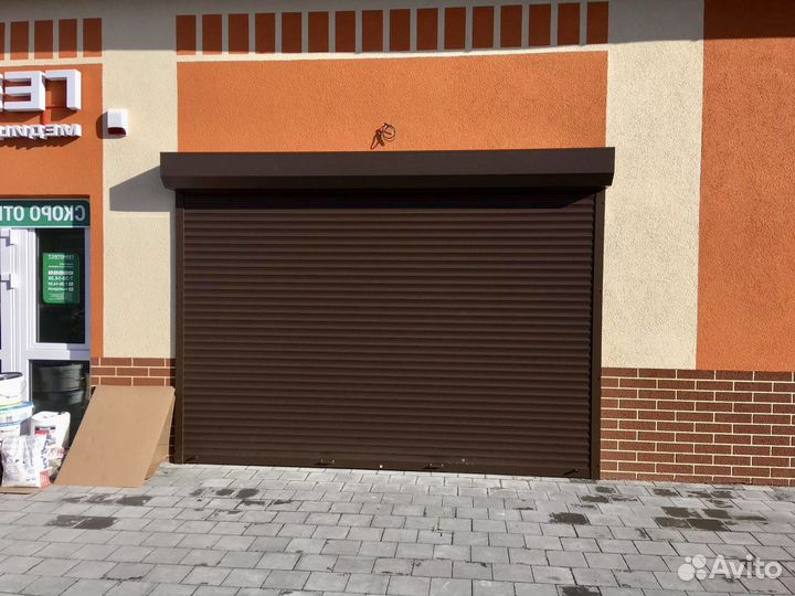 Рольставни на двери