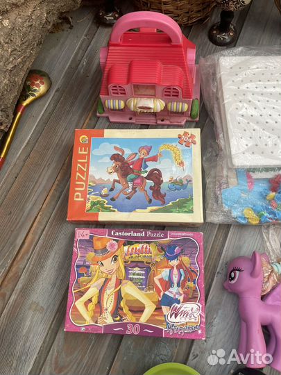 Игрушки пакетом для девочки