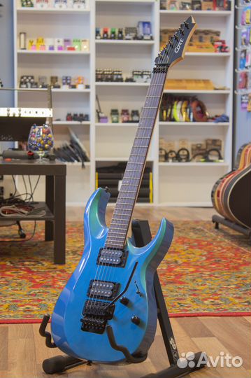Электрогитара Cort X300-FBL X Series, синяя
