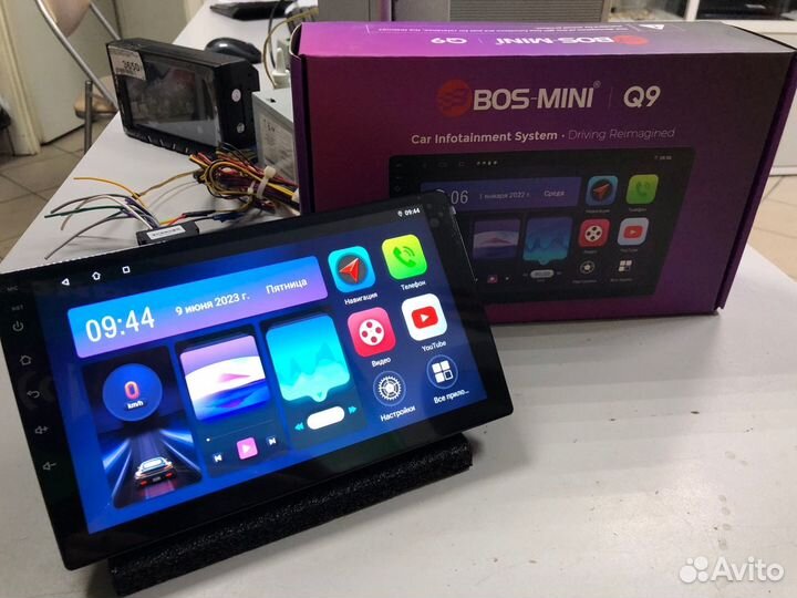 Новая Автомагнитола 2DIN BOS-mini Q9