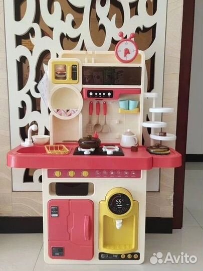 Новая детская кухня с паром, музыкой и светом