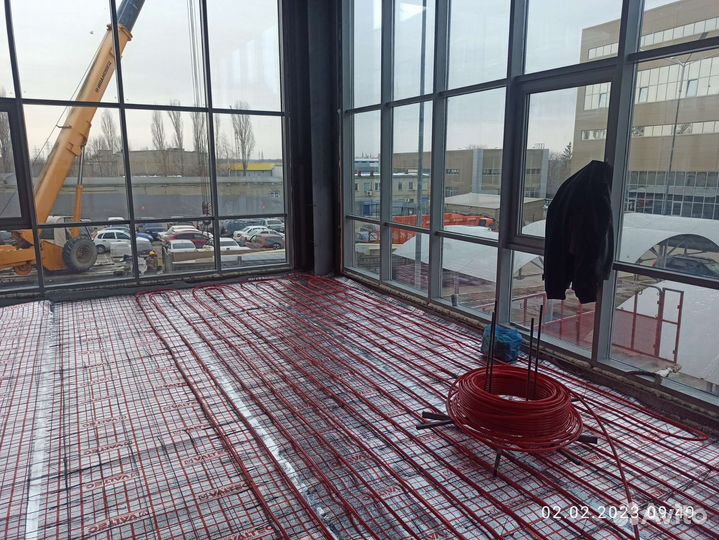 Теплый пол, отопление, разводка воды