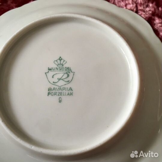 Винтажные фарфоровые тарелки Германия
