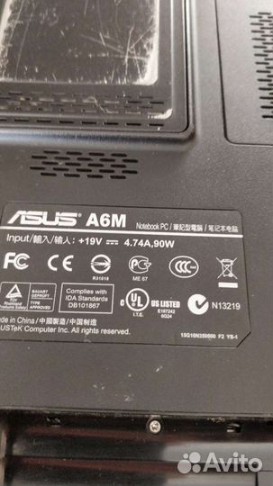 Ноут asus