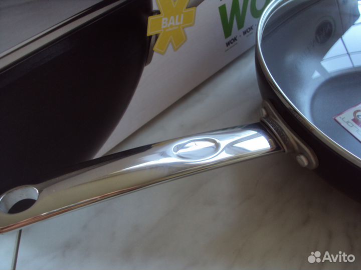 Вок Greenpan с крышкой 28cm 3.6 L