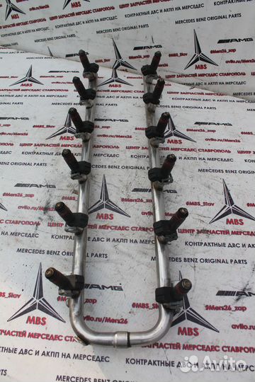 Рампа топливная форсунок M137 W220 Мерседес