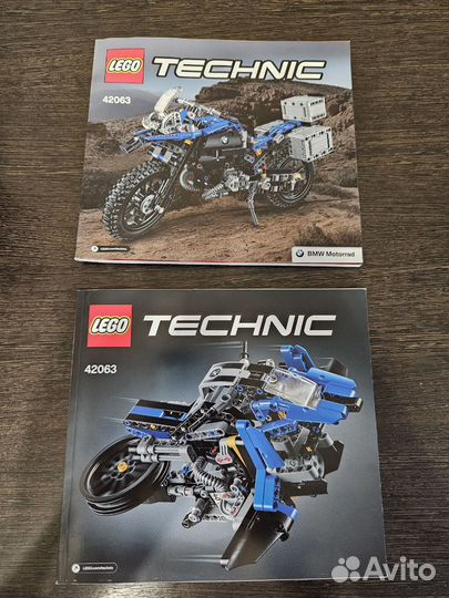 Мотоцикл Lego Technic 42063