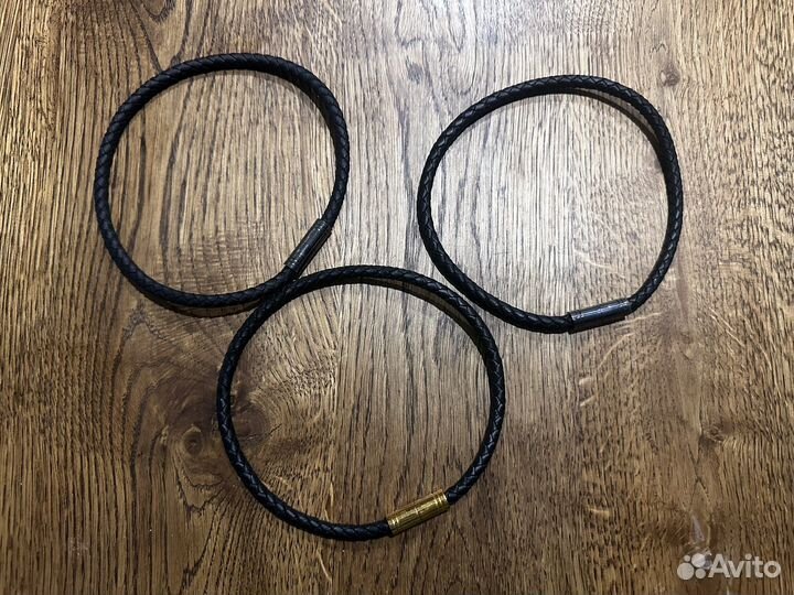 Кожаные шнурки гайтан