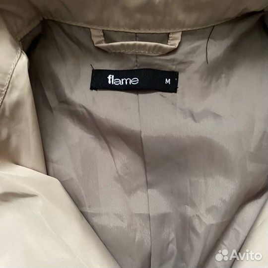 Плащ женский бежевый flame