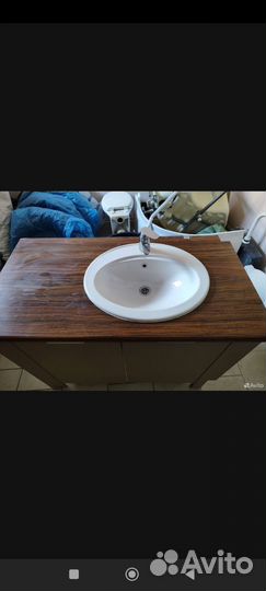 Тумба для ванной с раковиной