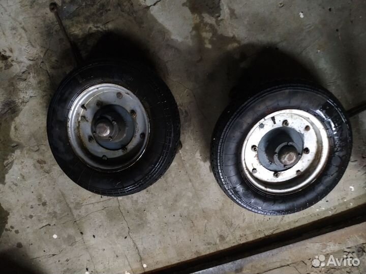 Транцевые колёса для лодки