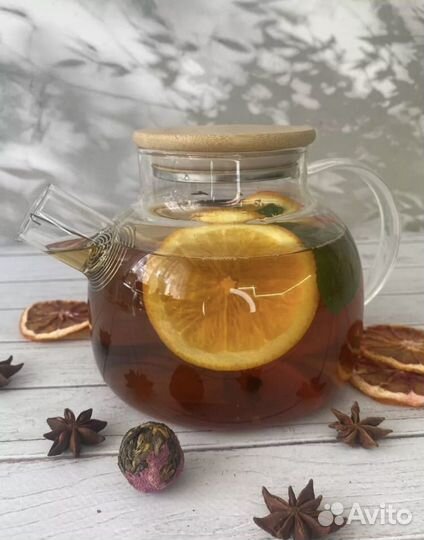 Чайник заварочный стеклянный