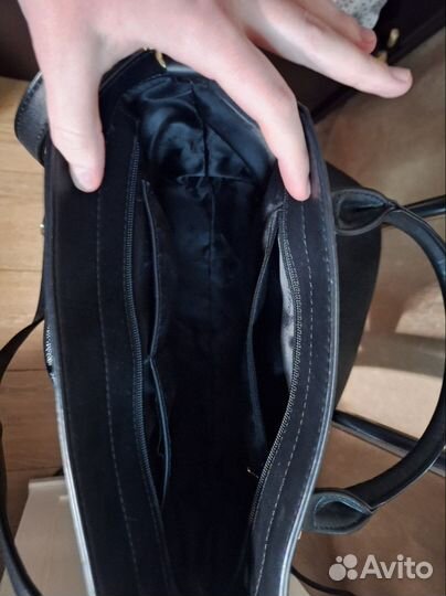 Сумка женская через плечо черная