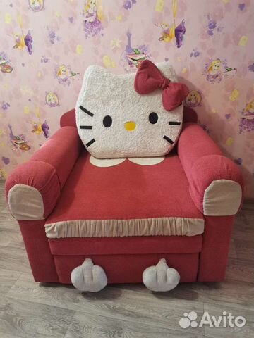 Диван детский hello kitty