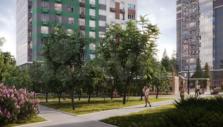 1-к. квартира, 33,4 м², 6/24 эт.