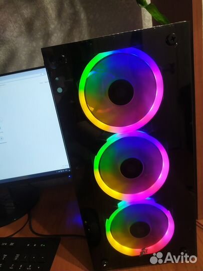 Мощный, красивый игровой компьютер с RTX 3060 12GB