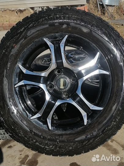 Шины 185 70 r14 зимние на литье 4*100