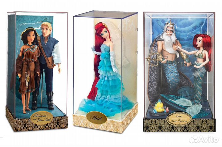 Кукла Дисней Ариэль Покахонтас Мулан Жасмин Disney