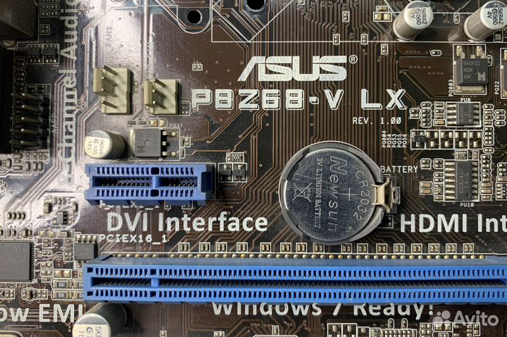 Материнская плата 1155 asus z68