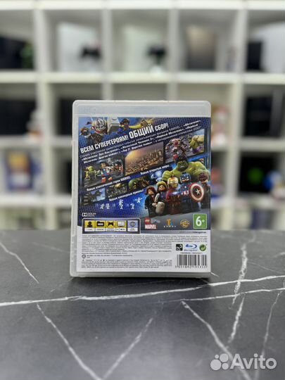 Диск для PS3. lego Marvel Мстители