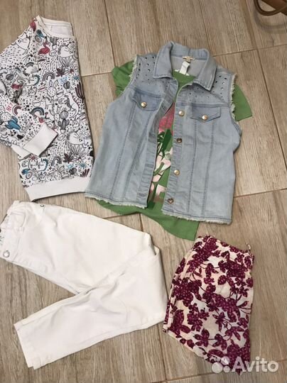 Пакет брендовых вещей для девочки 10-12 лет