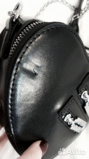 Сумка женская черная в форме сердца