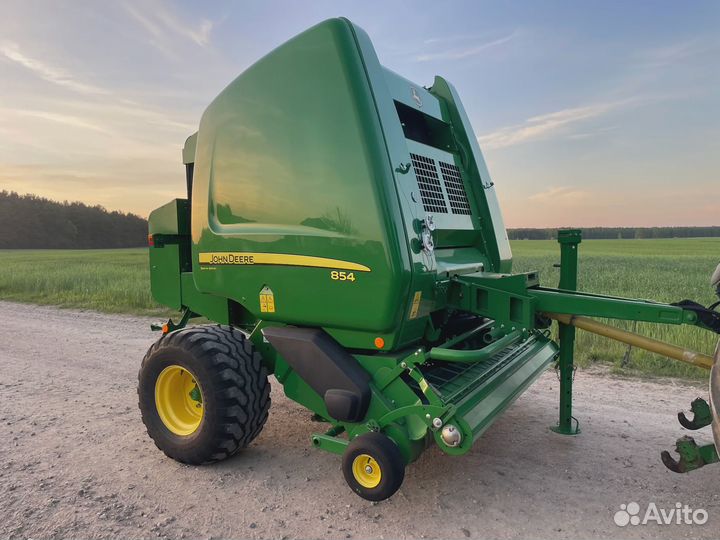 Пресс-подборщик John Deere 854, 2017