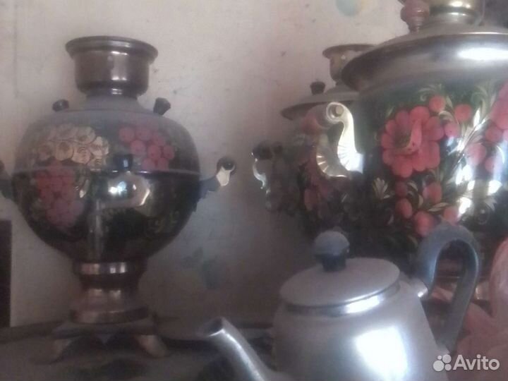 Самовары расписные электрические