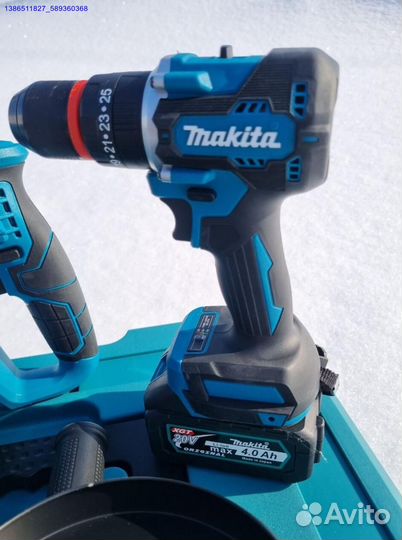 Шуруповерт перфоратор болгарка набор (Арт.76411)