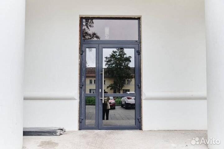 Алюминиевые двери