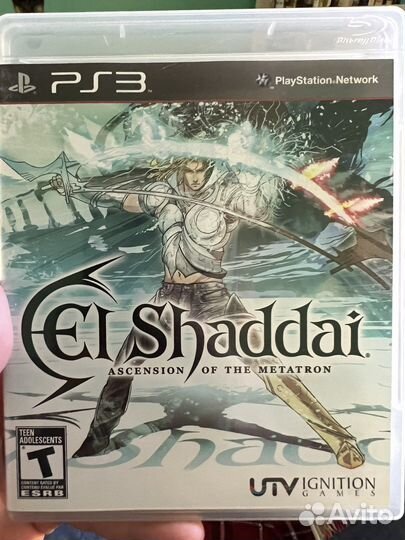 El shaddai: Ascension of Metatron. PS3 диск